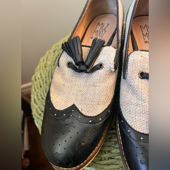 Miz Mooz New York Leather Slip-on Loafers - 6.5/37 - Picture 7 of 13